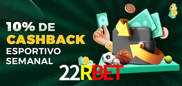 10% de bônus de cashback na 22Rbet